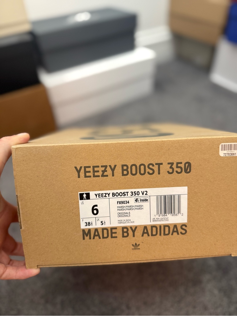 adidas Yeezy Boost 350 Box - Brown/Tan
